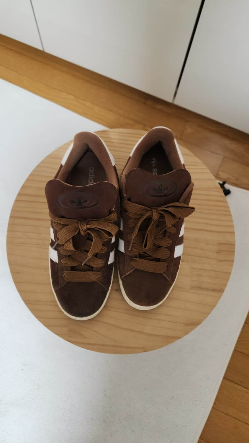 아디다스 캠퍼스 브라운 스웨이드 운동화 265 상품이미지1