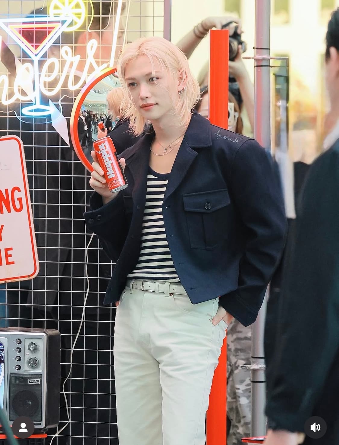 렉토 26SS 시그니쳐 밀리터리 코튼 자켓 빈티지 네이비 상품이미지1