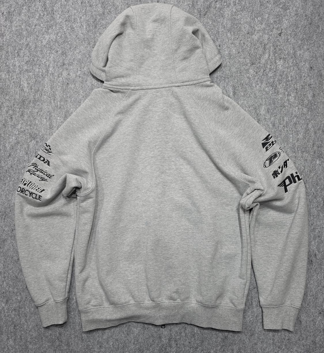 HONDA 혼다 레이싱 모터사이클 투웨이 후드집업 S 상품이미지2