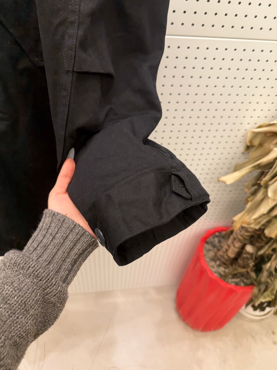 라퍼지 블랙 내피 복각 야상 U655 상품이미지3