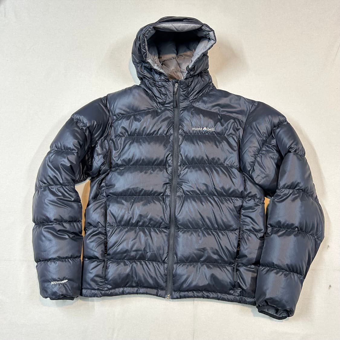 L) 몽벨 800 구스다운 거위털 패딩 블랙 상품이미지1