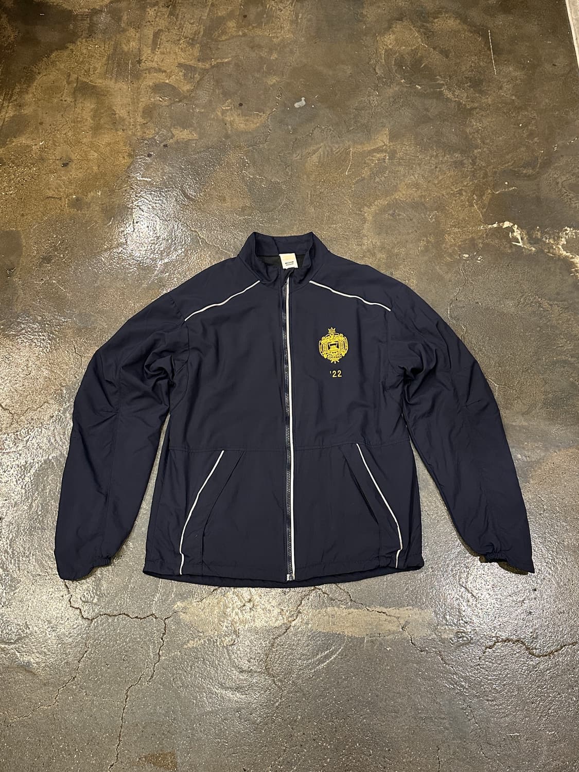 USNA 뉴발란스 네이비 트랙 자켓  M 상품이미지1