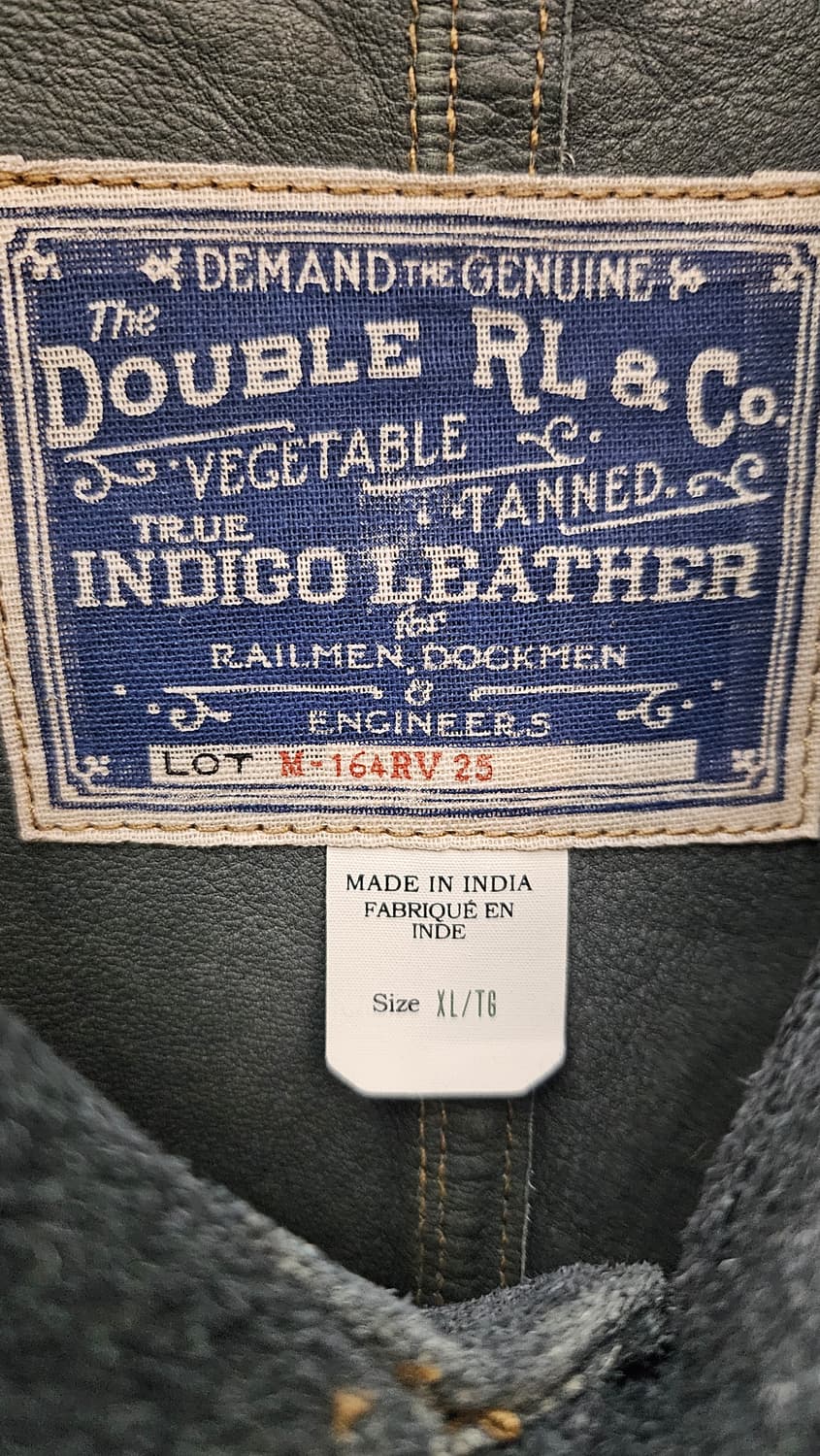 인디고 스웨이드 자켓 상품이미지2