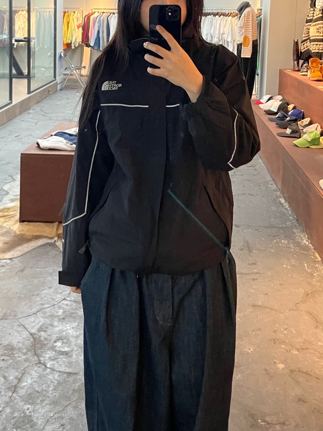 노스페이스 나일론 스티치 바람막이 H508 상품이미지1