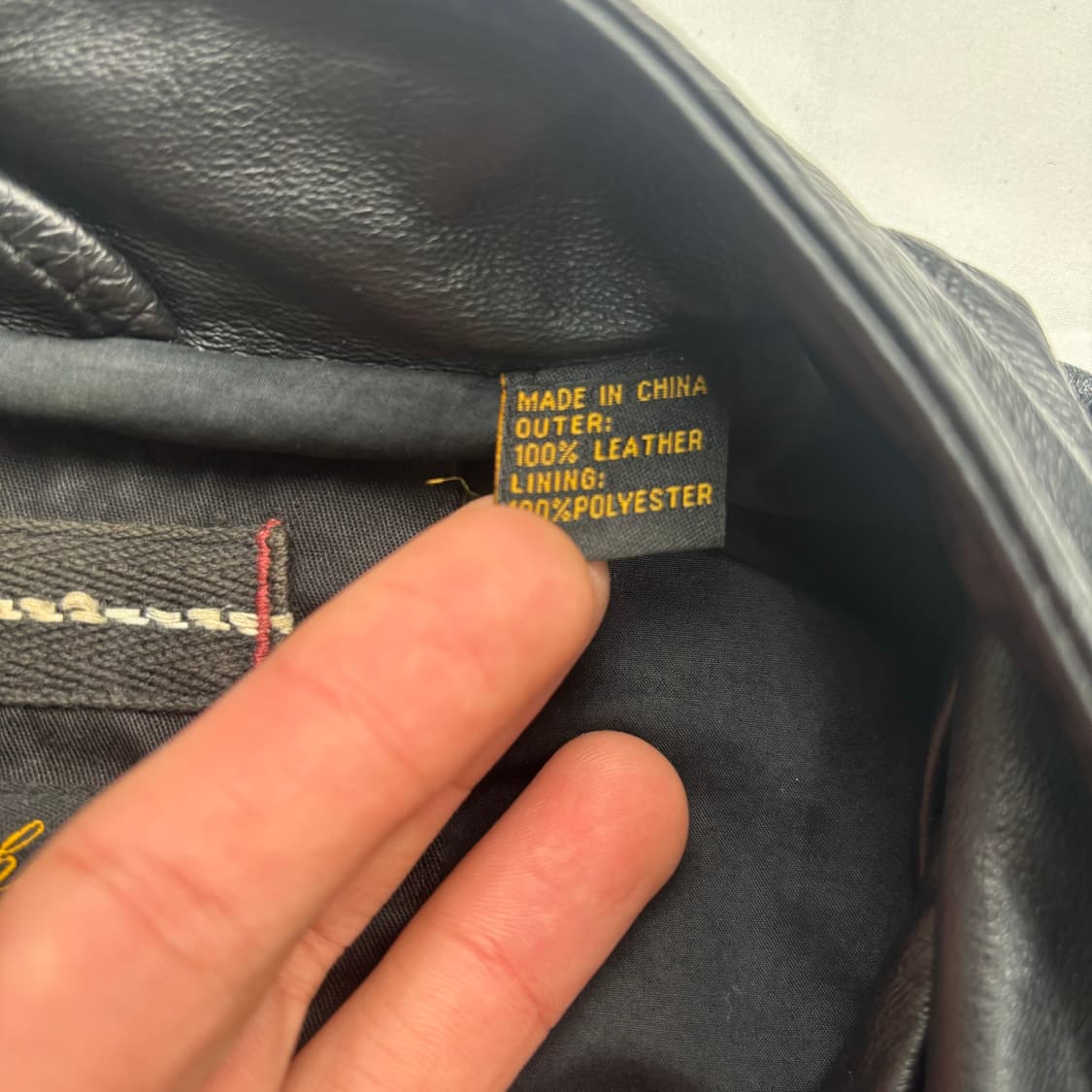 인더스트리 클로싱 빈티지 블랙 비대칭 레더 자켓 S 상품이미지8