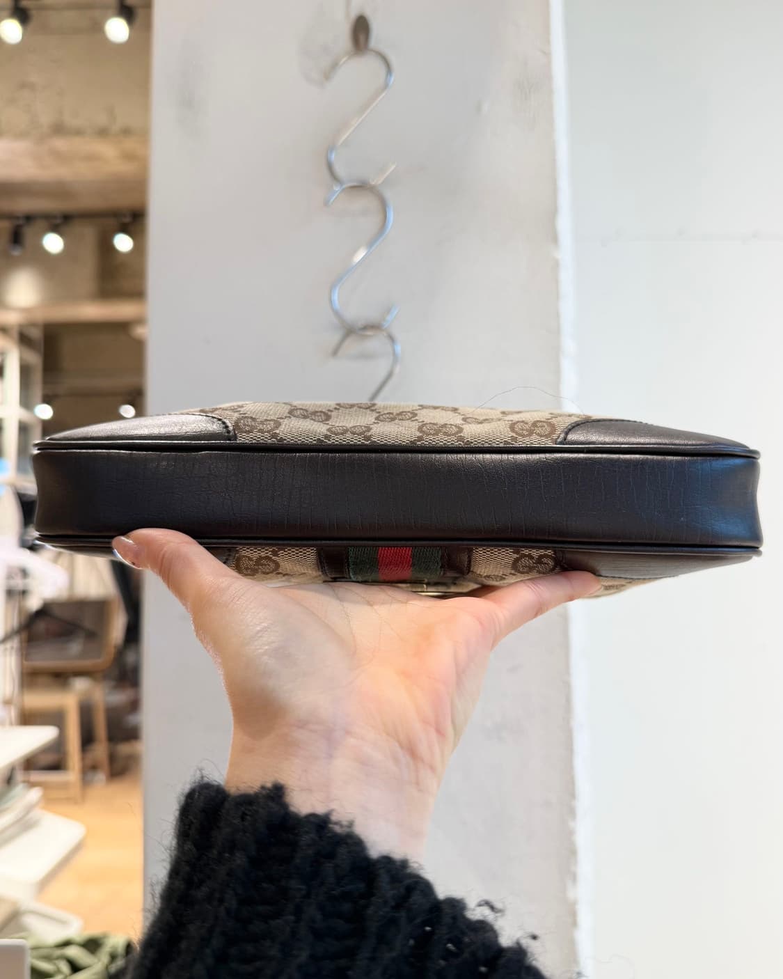 구찌 브라운 GG 재키 숄더백  상품이미지7