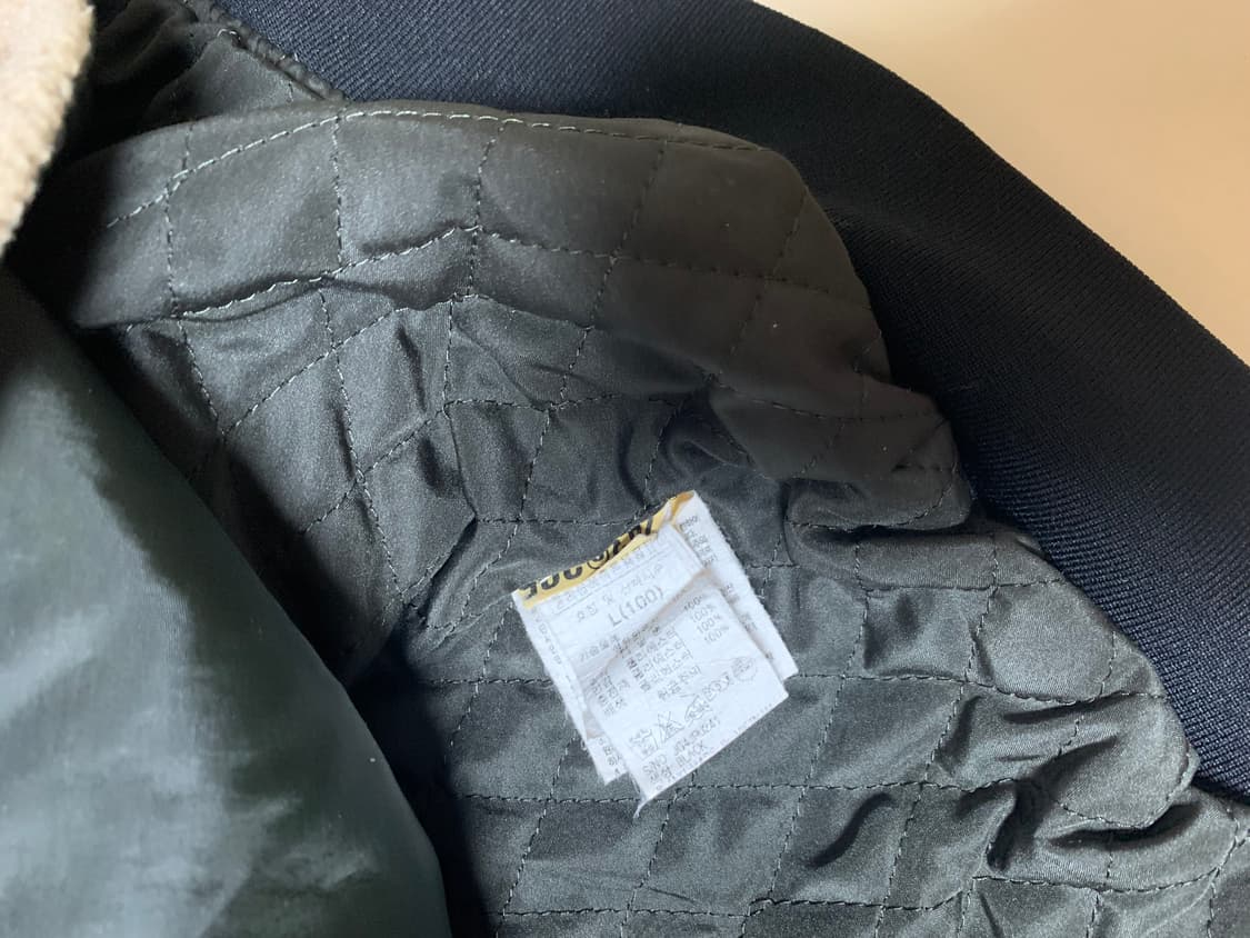 [L] JEEP 지프 정품 빅로고 블랙 봄버 자켓 상품이미지7