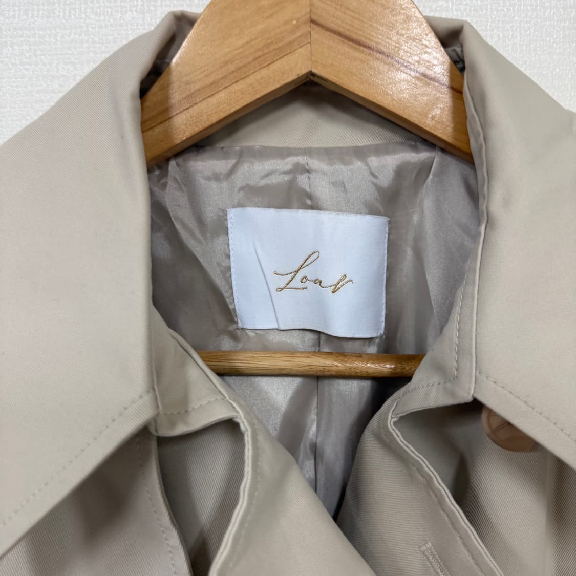 Loar 트렌치코트M 상품이미지3