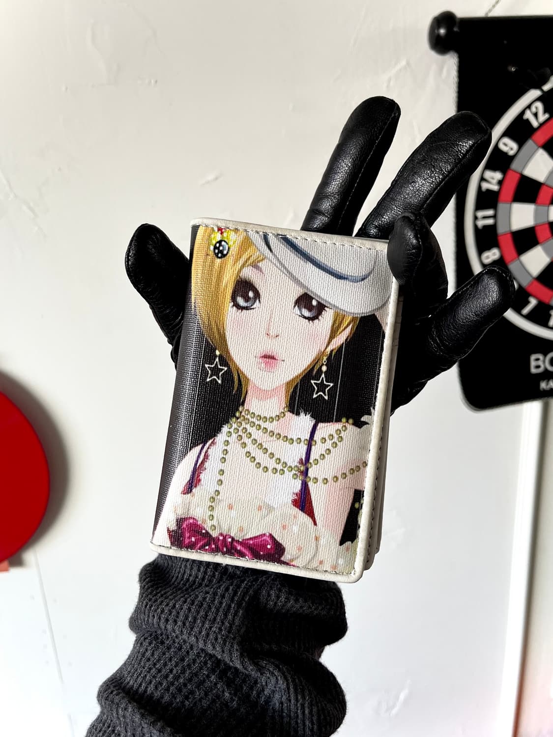 90-00s JPN Punk Girl Print Wallet 상품이미지8