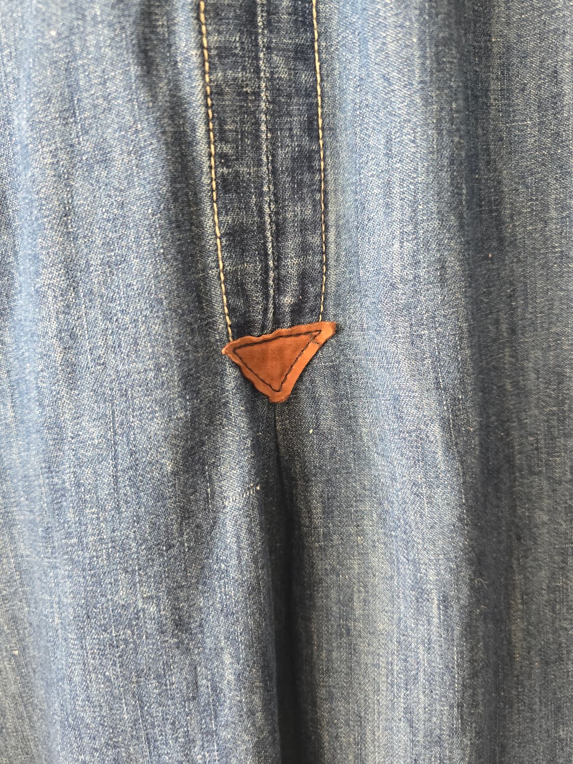 CUBE SUGAR 모리걸  Washed Denim Coat 상품이미지8