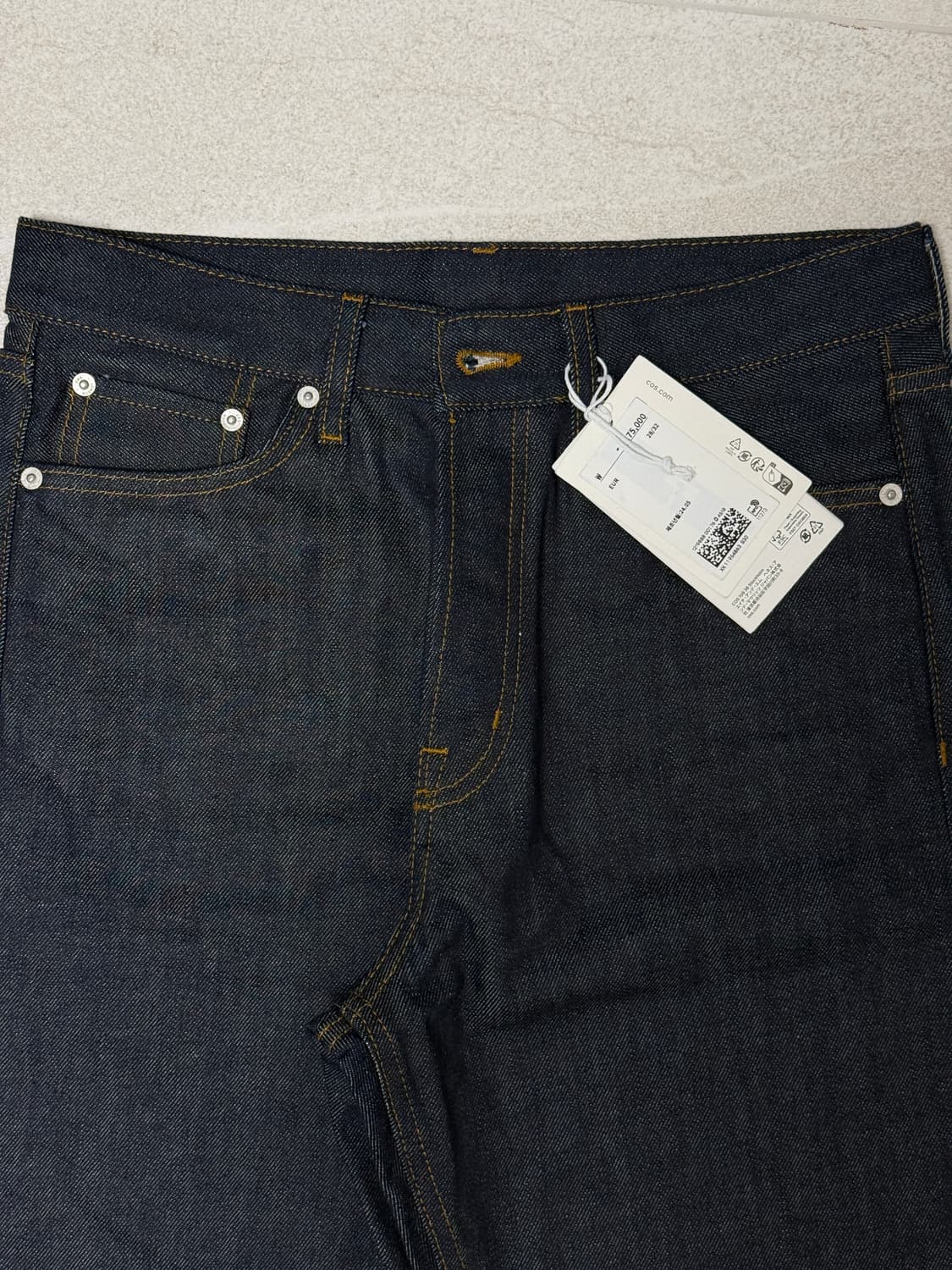 Cos 셀비지 스트레이트데님 28/32 상품이미지1