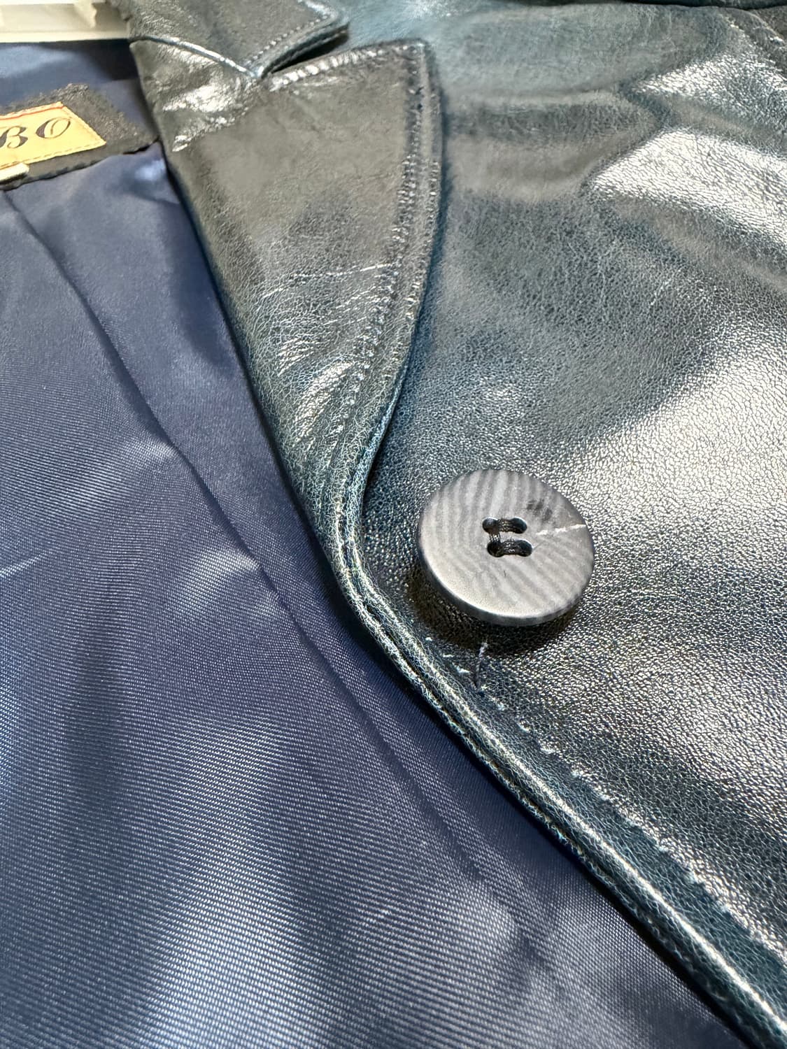 빈티지 레더 자켓 (양가죽) 판매합니다 상품이미지2