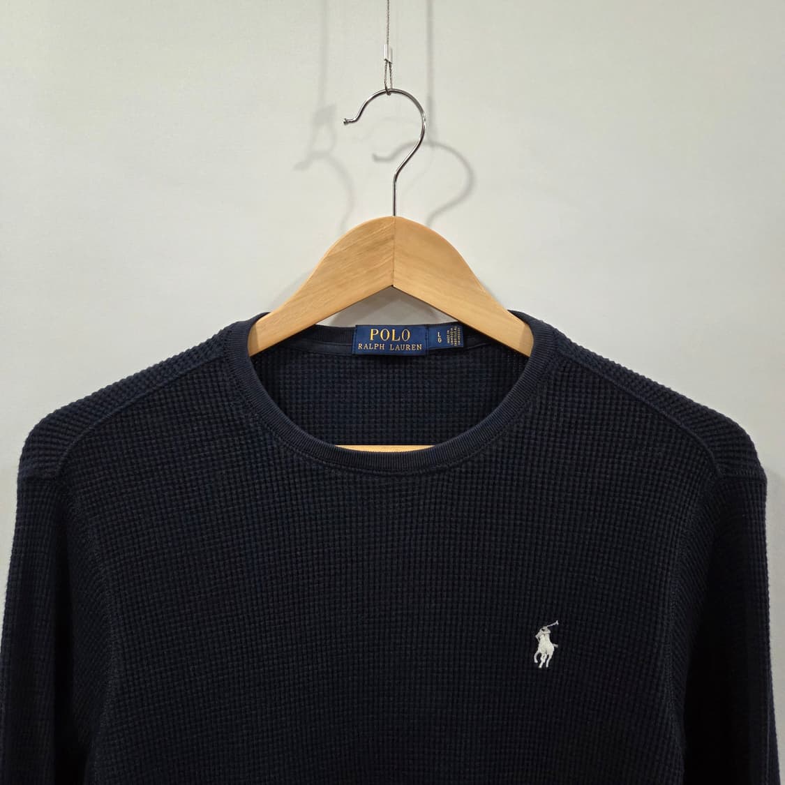 폴로랄프로렌 와플 롱슬리브 L  상품이미지2