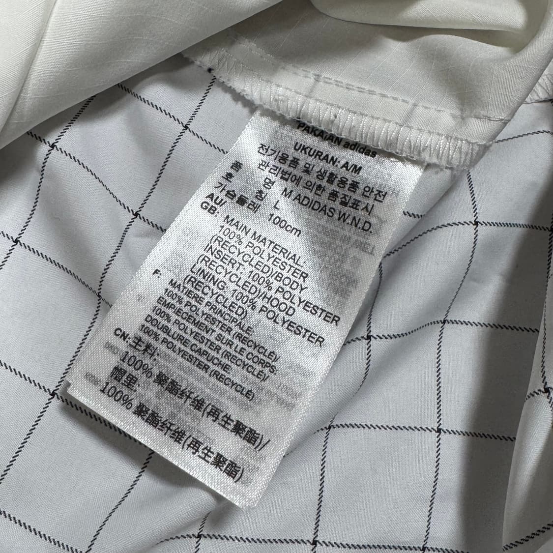 바배) 아디다스 PRIMEBLUE 바람막이 상품이미지4