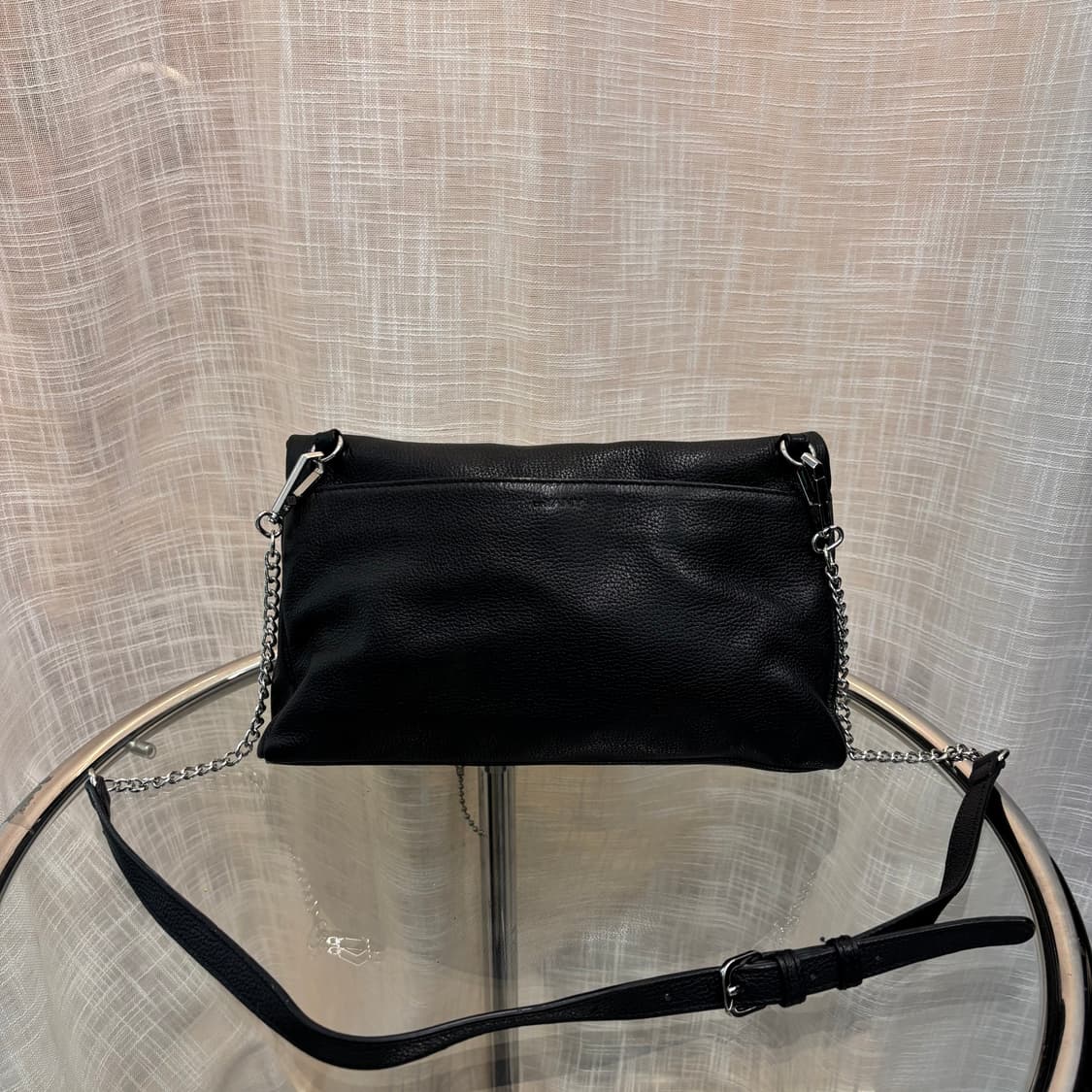 정품 오야니 레더 크로스백     상품이미지4