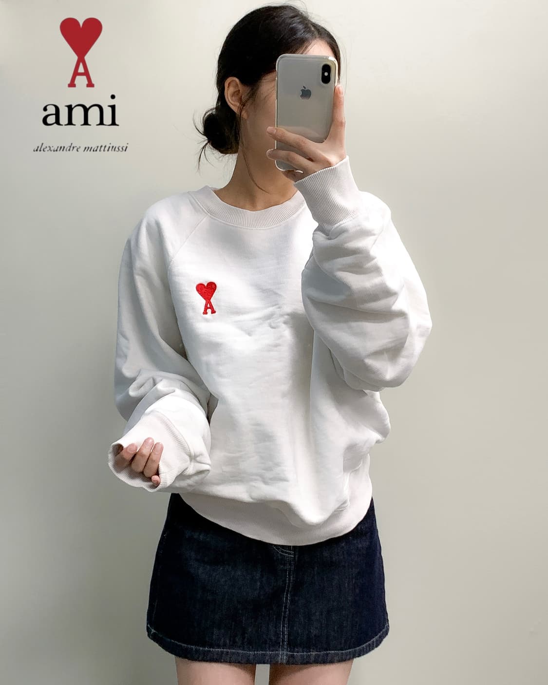 Ami 아미 맨투맨 상품이미지2