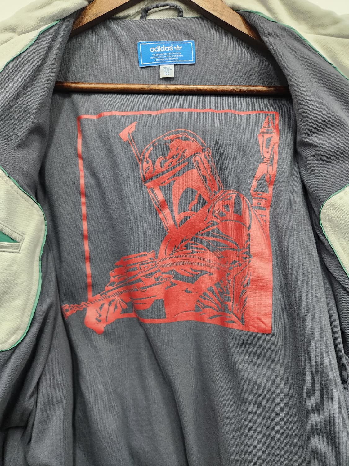 아디다스 스타워즈 보바펫 테크자켓 상품이미지7