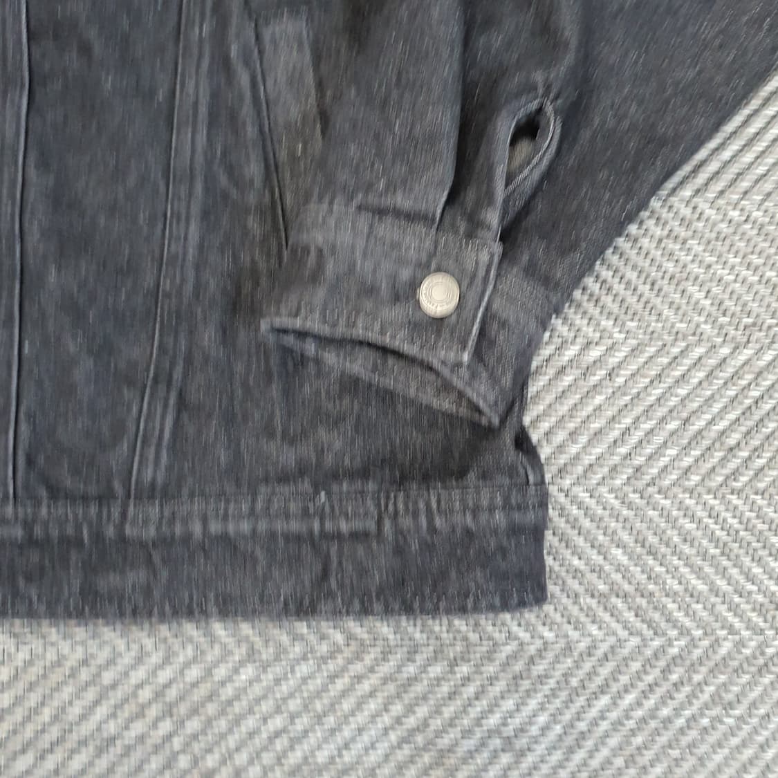 멋진 오버핏 데님 청자켓 남자105 상품이미지4