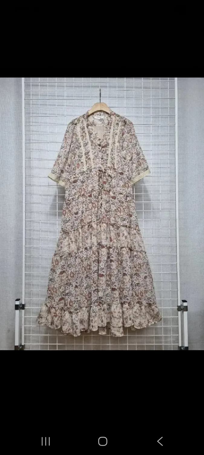 써스데이아일랜드 쉬폰원피스 상품이미지1