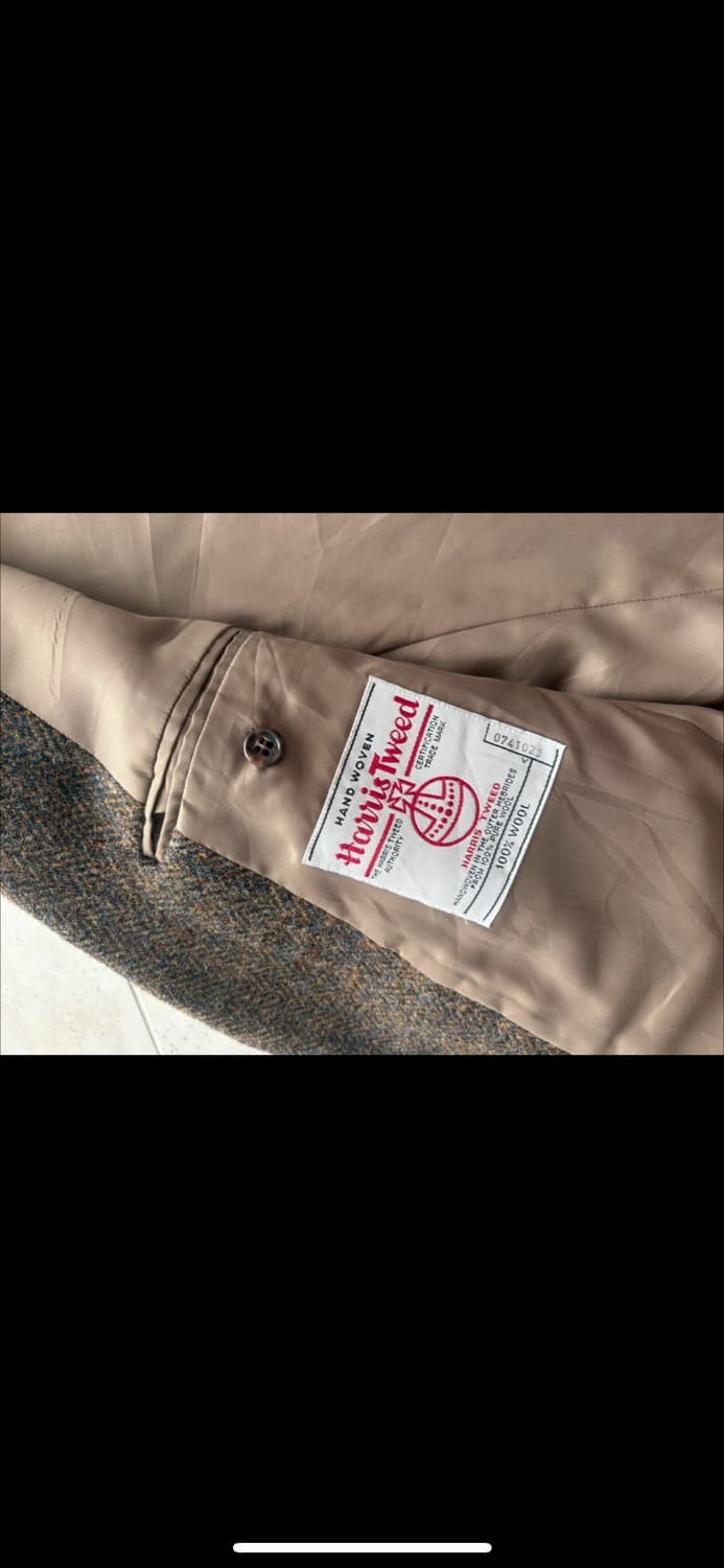 해리스트위드 헤링본 자켓 상품이미지1