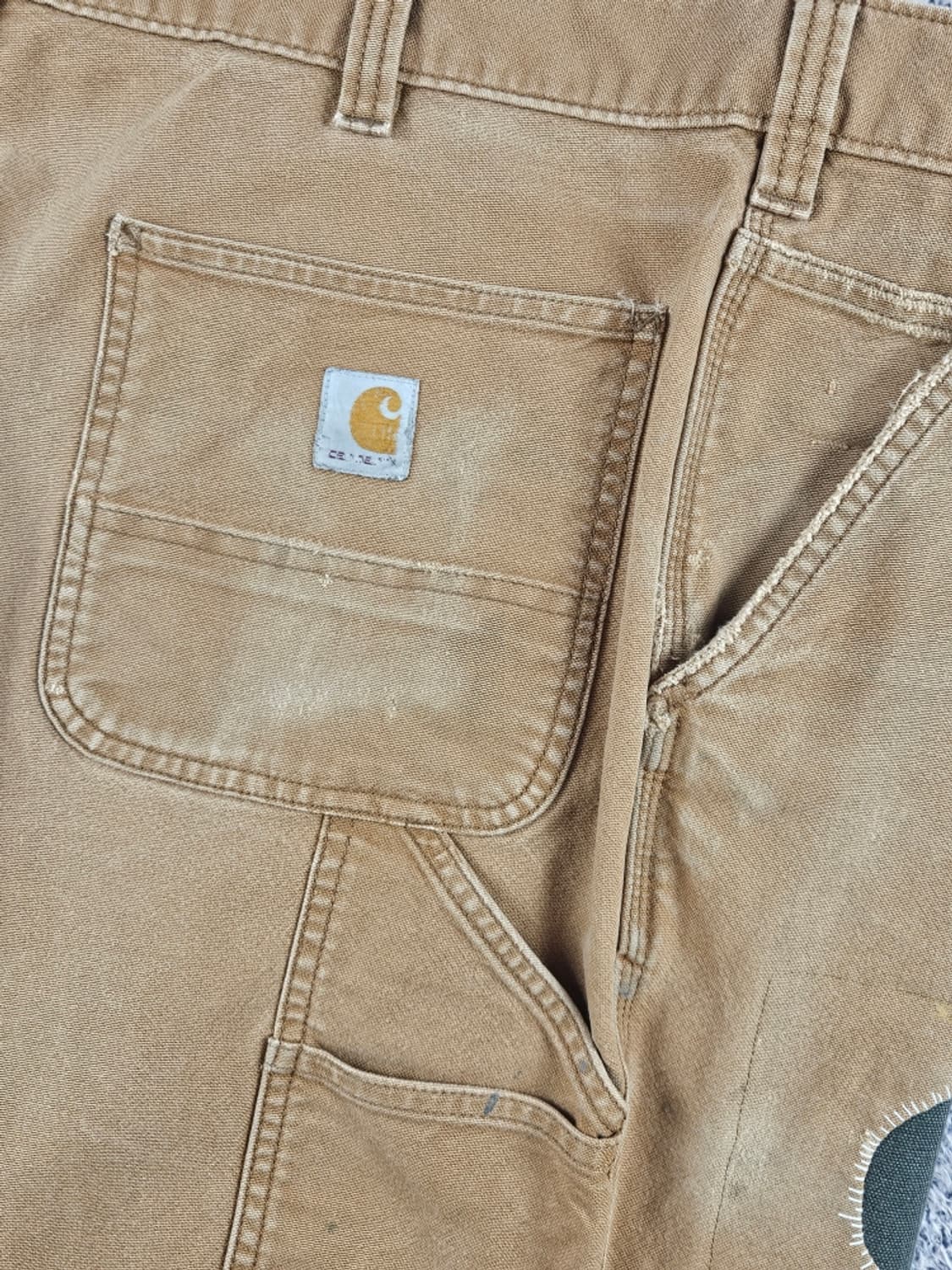 칼하트 덕캔버스 카펜터 커스텀 워크 팬츠 ( 38X34 ) / 11395 상품이미지8