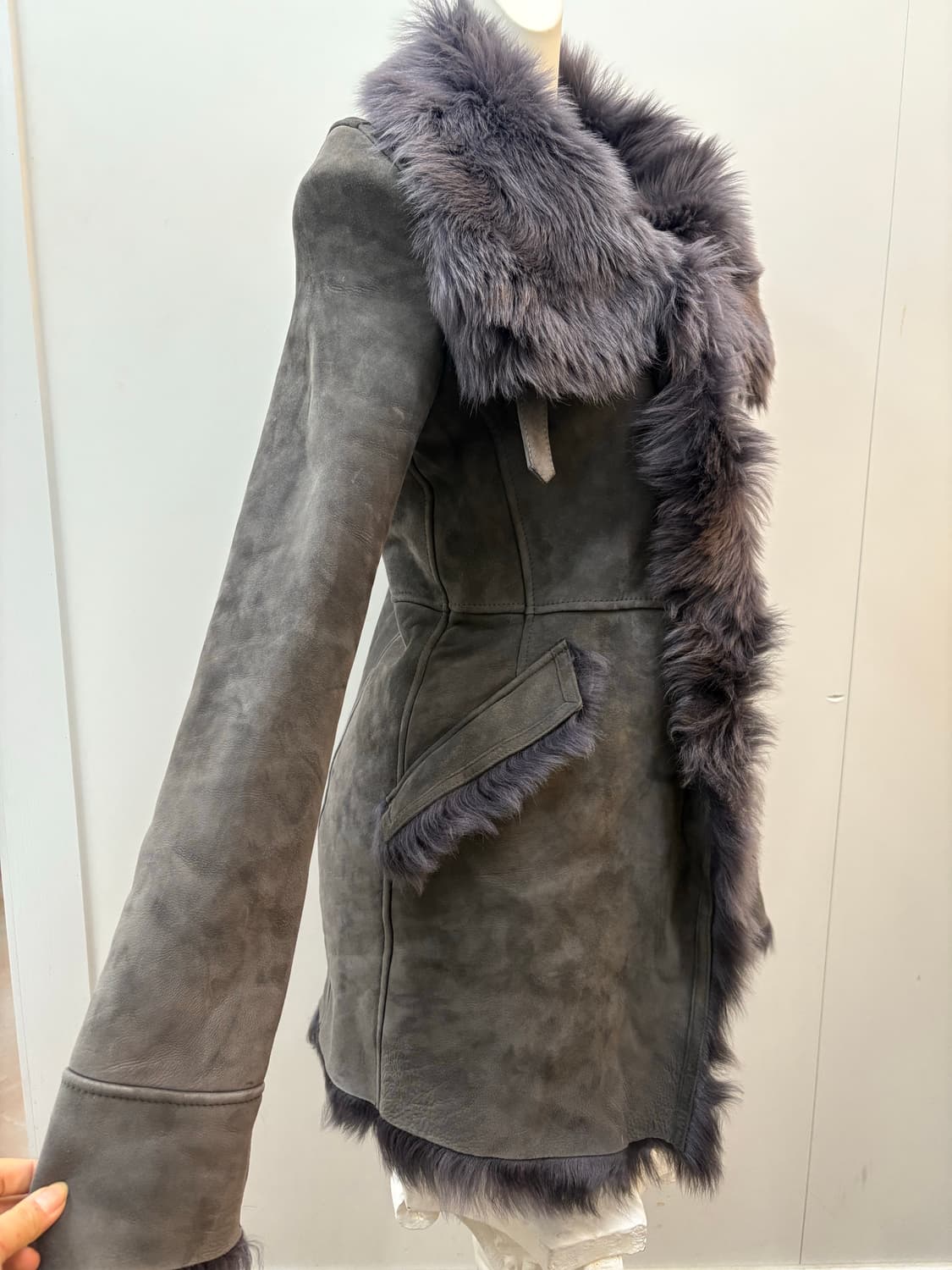 양가죽+양털 자켓 상품이미지2