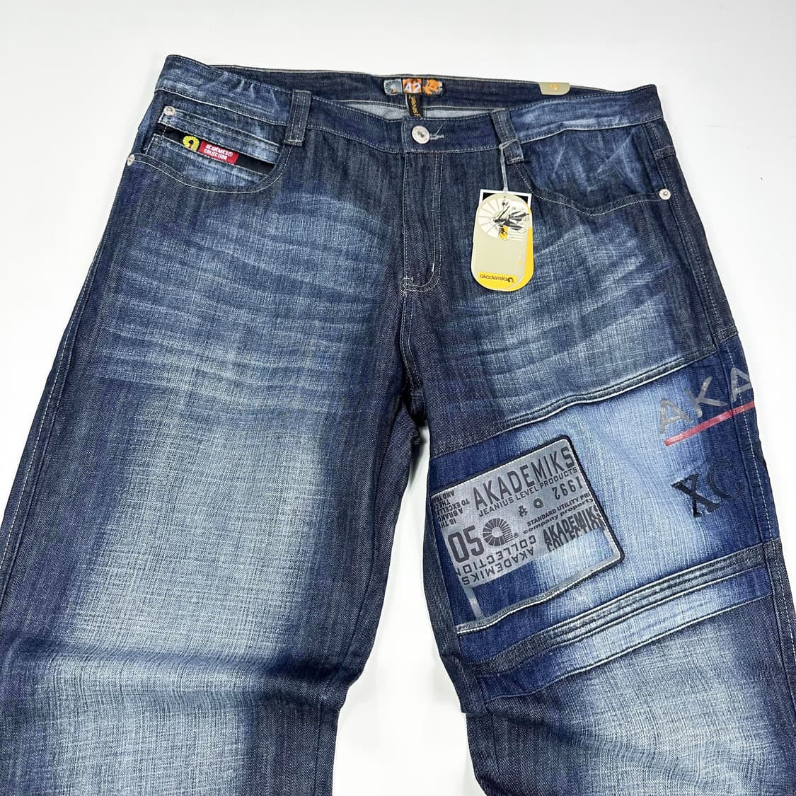 VTG 빈티지 와이드 y2k 데님 팬츠 (42인치) 상품이미지4