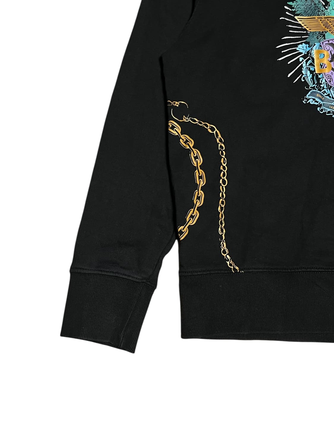 보이런던 스네이크 체인 맨투맨 L 블랙 상품이미지4