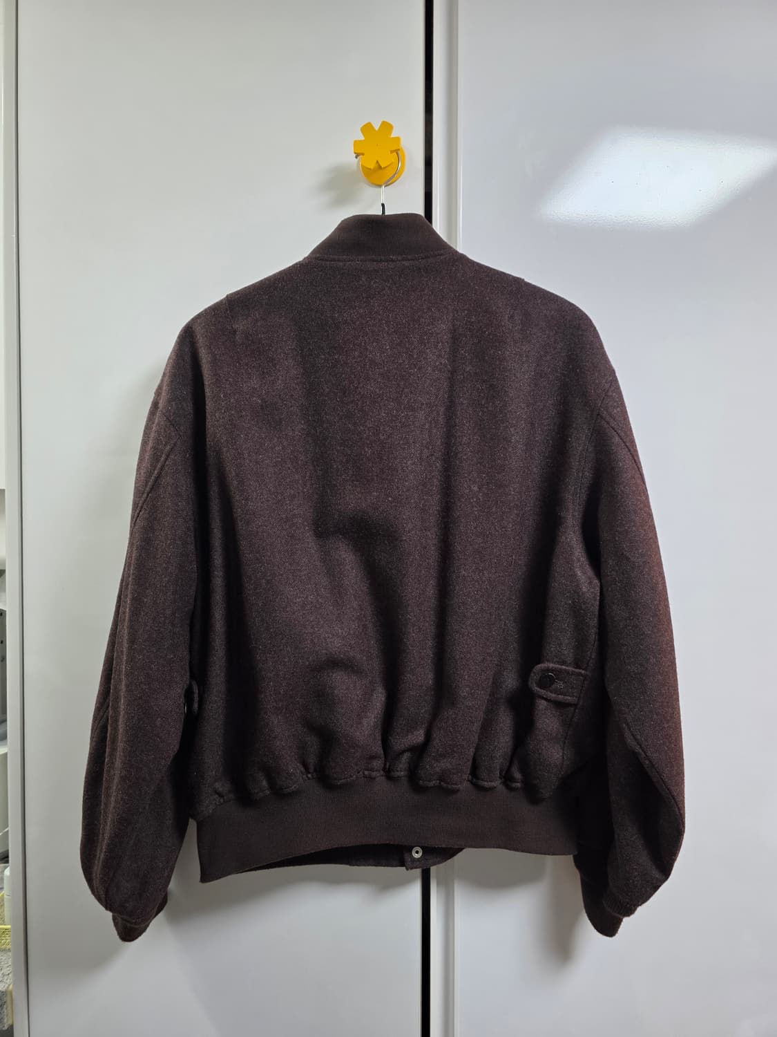 로드 존 그레이 울 MA-1 블루종 자켓 M 브라운 상품이미지4