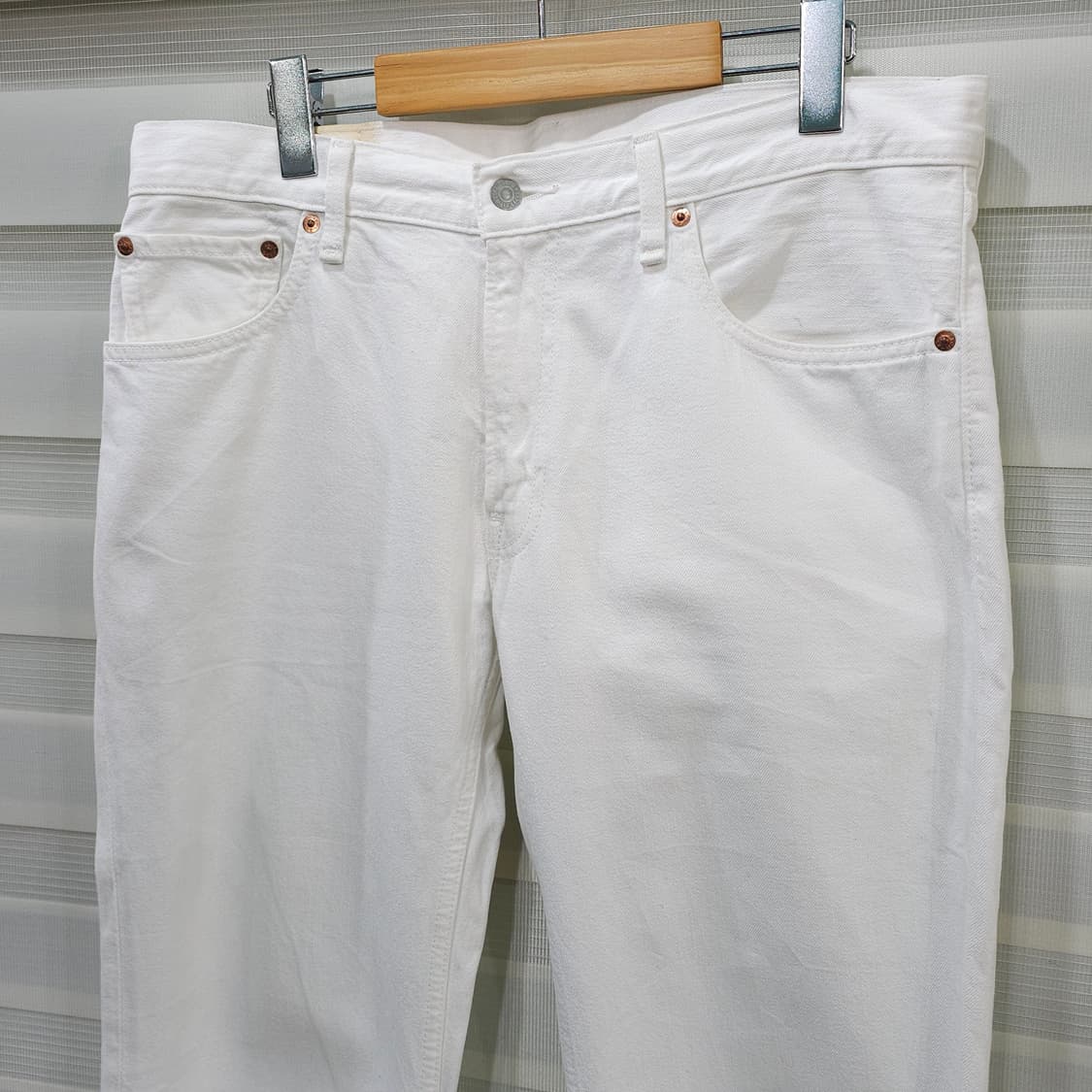 빈티지 리바이스 502 화이트 셀비지 데님팬츠- 34 상품이미지2