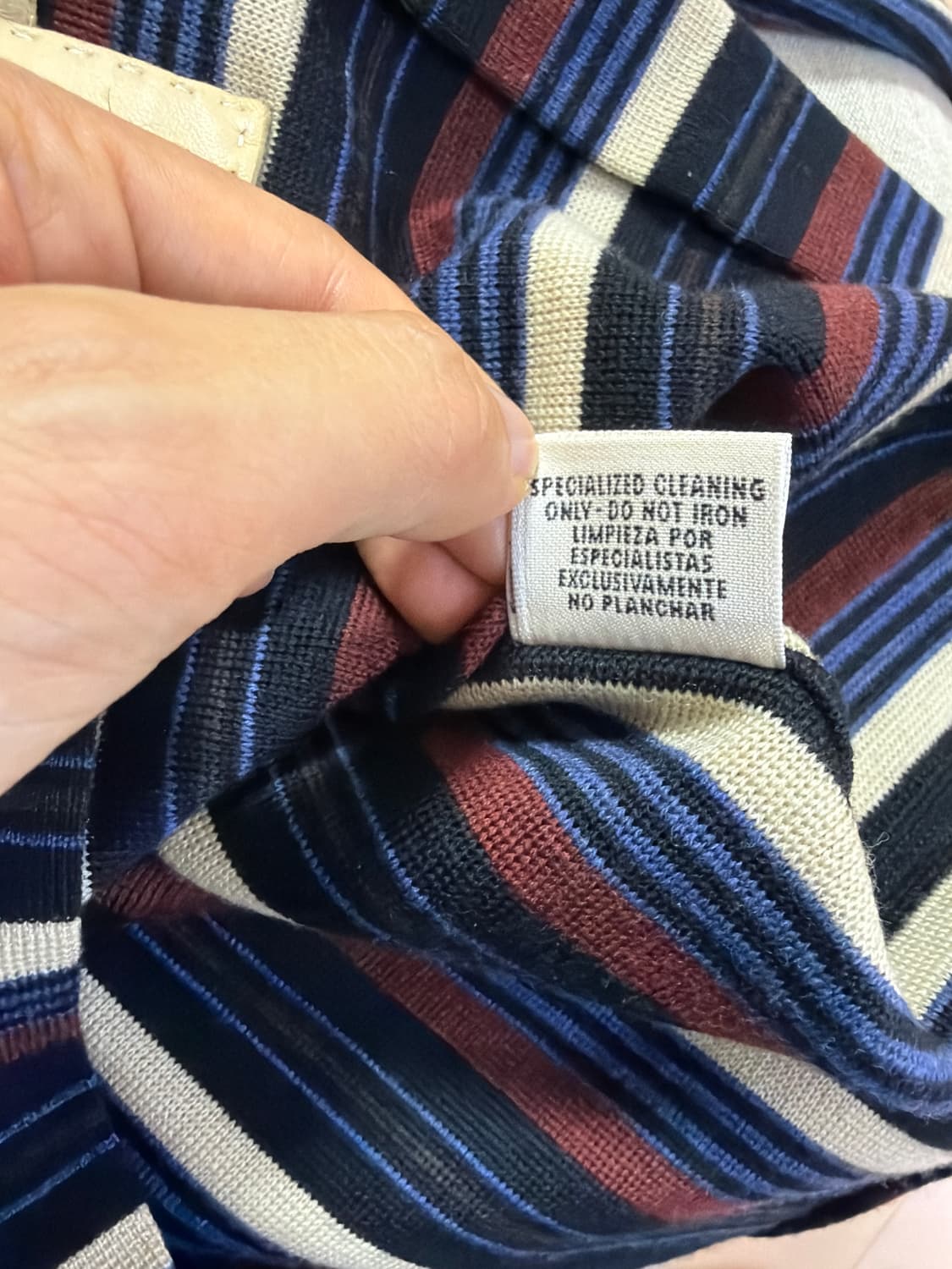 에르메스 스트라이프 울 가디건 40 상품이미지8