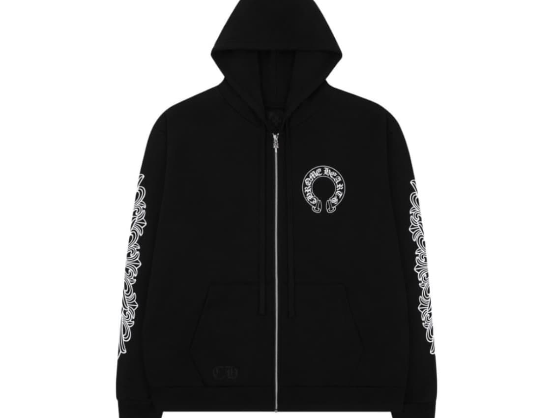 크롬하츠 후드집업 블랙 m사이즈 판매합니다 상품이미지1