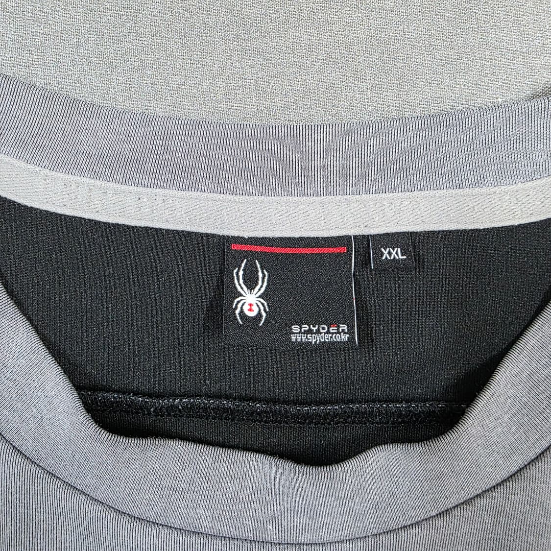 XXL 110 스파이더 블랙 그레이 반팔티셔츠 (사진참고) 상품이미지5