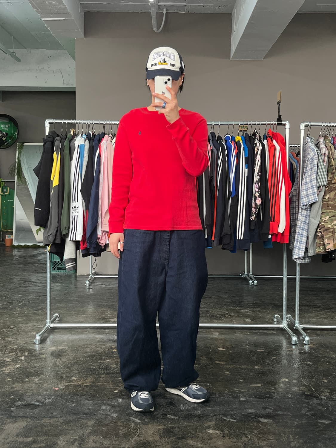 폴로 랄프로렌 와플 긴팔 티셔츠 상품이미지3