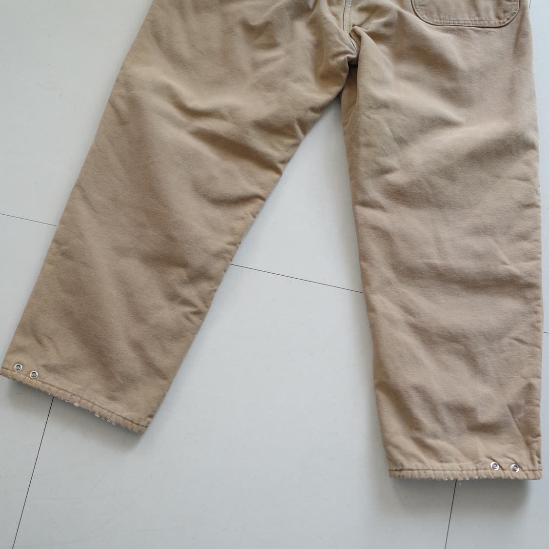 80s 칼하트 빈티지 퀼팅 라이너 워크팬츠 MADE IN USA 상품이미지9