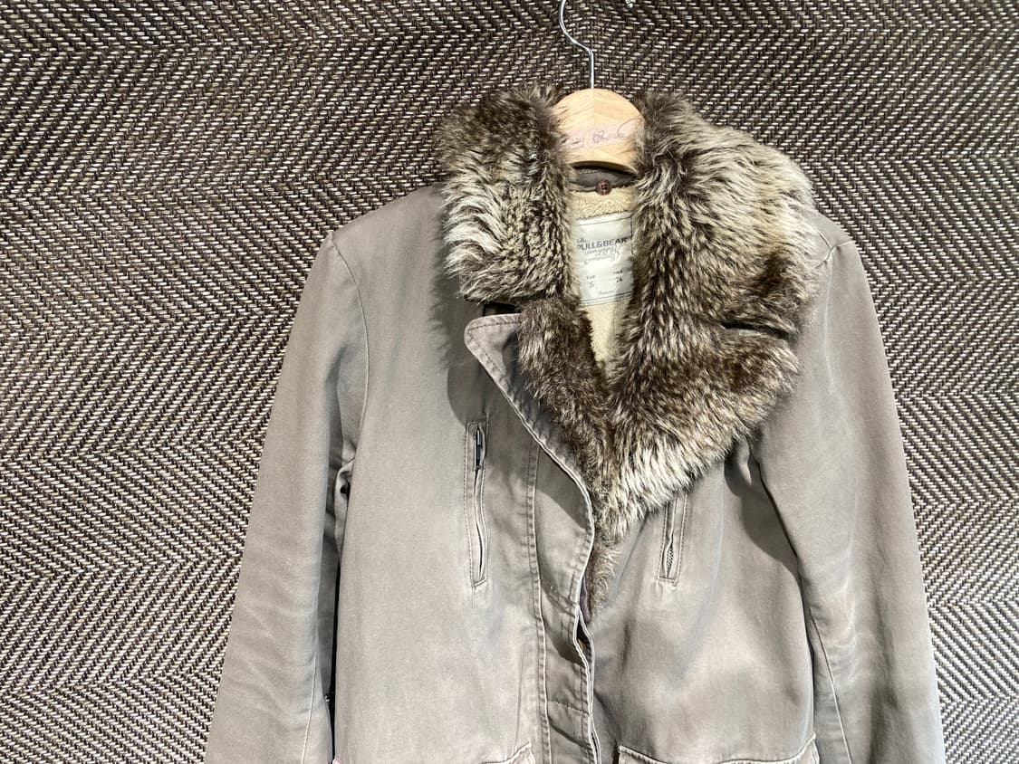 빈티지워싱 퍼자켓 상품이미지2