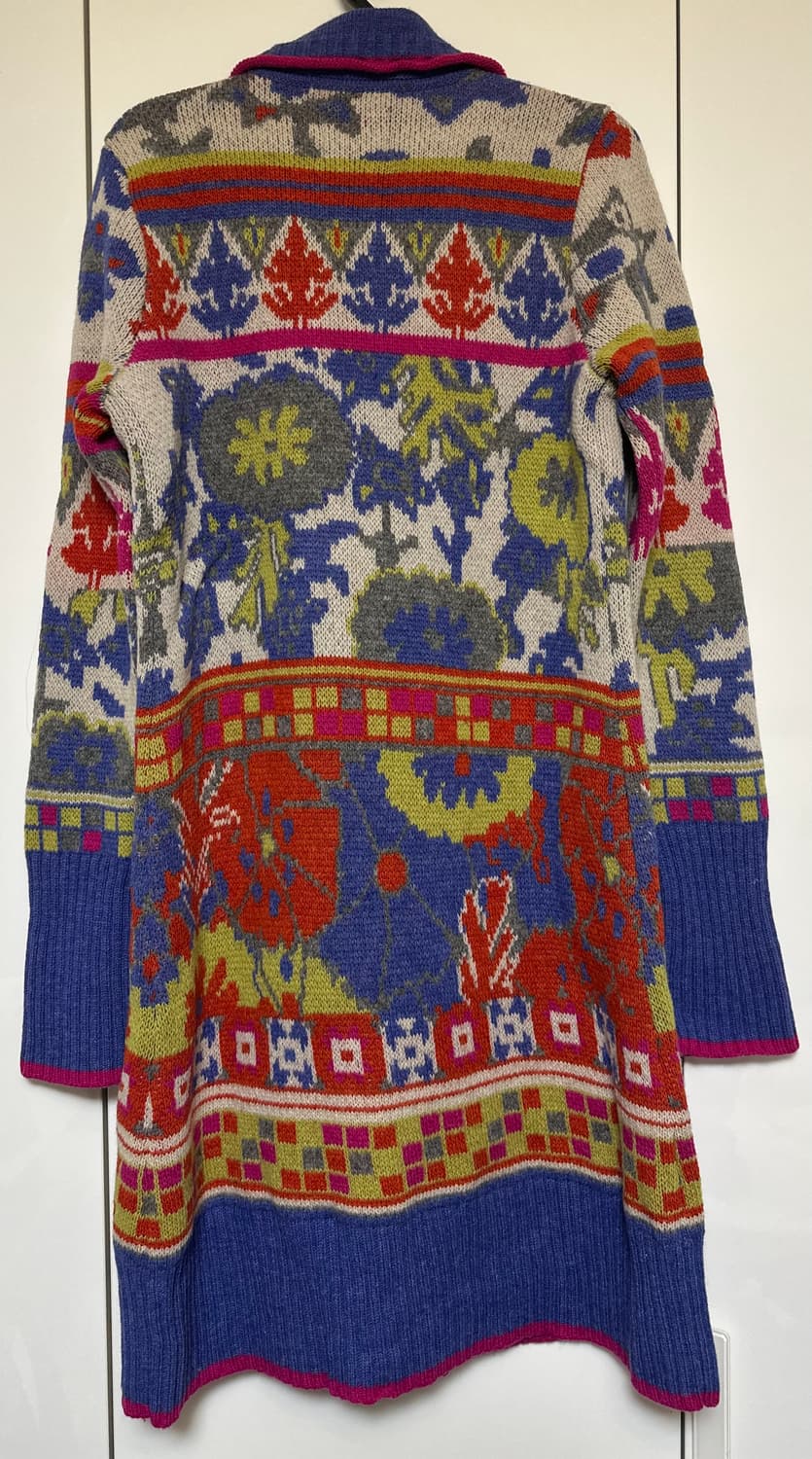 Oilily 오일릴리패턴 울니트 롱 가디건 상품이미지5