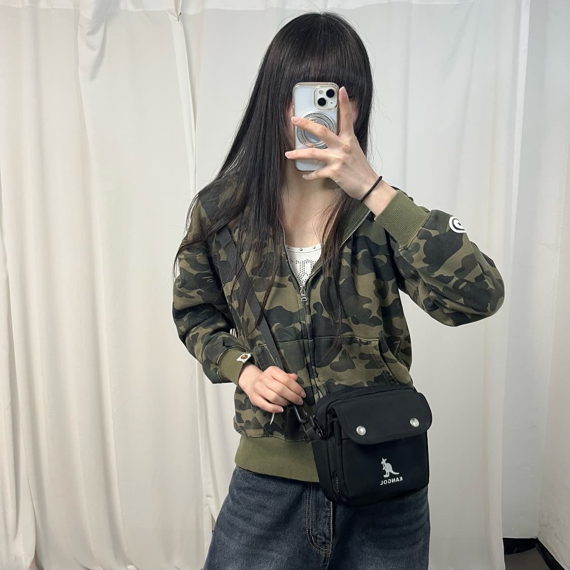 Kangol mini cross Bag 상품이미지1