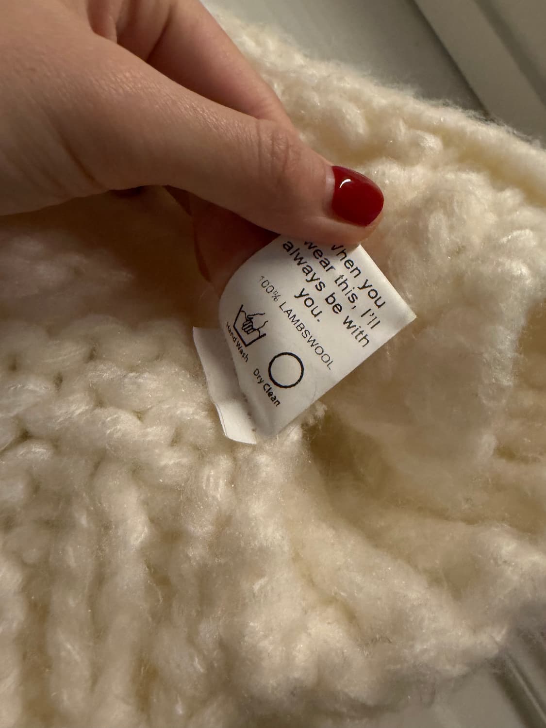 울100 핸드메이드 체리 가디건 상품이미지5