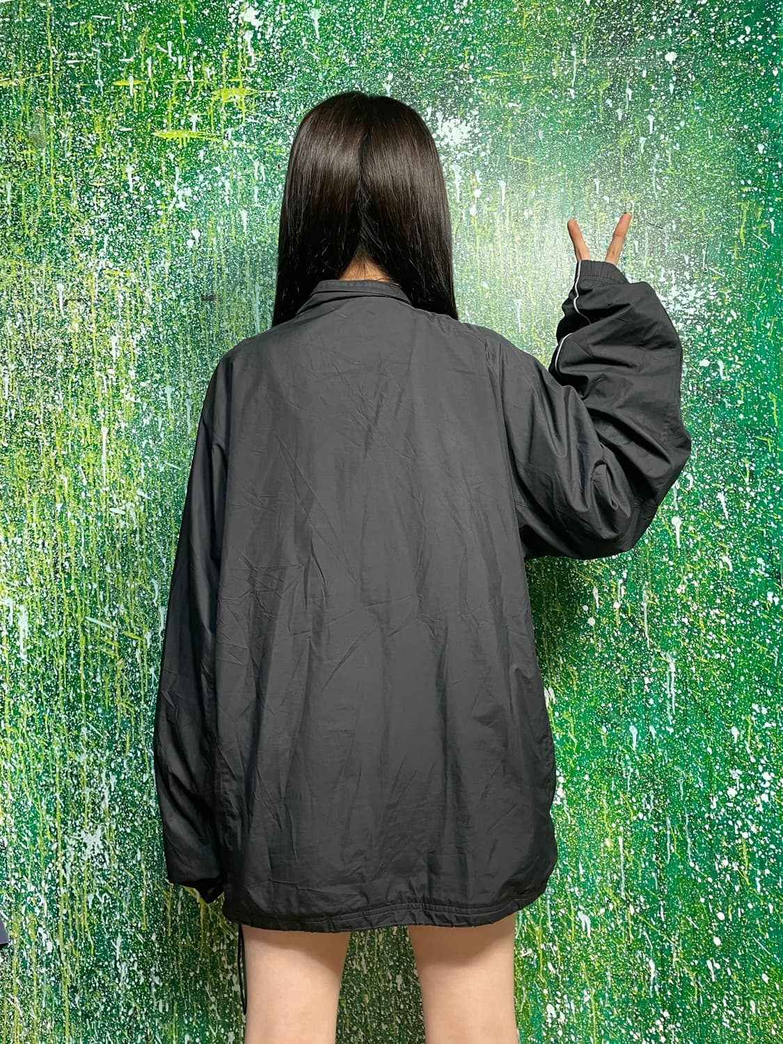 나이키 블랙 바람막이 자켓 L 상품이미지3