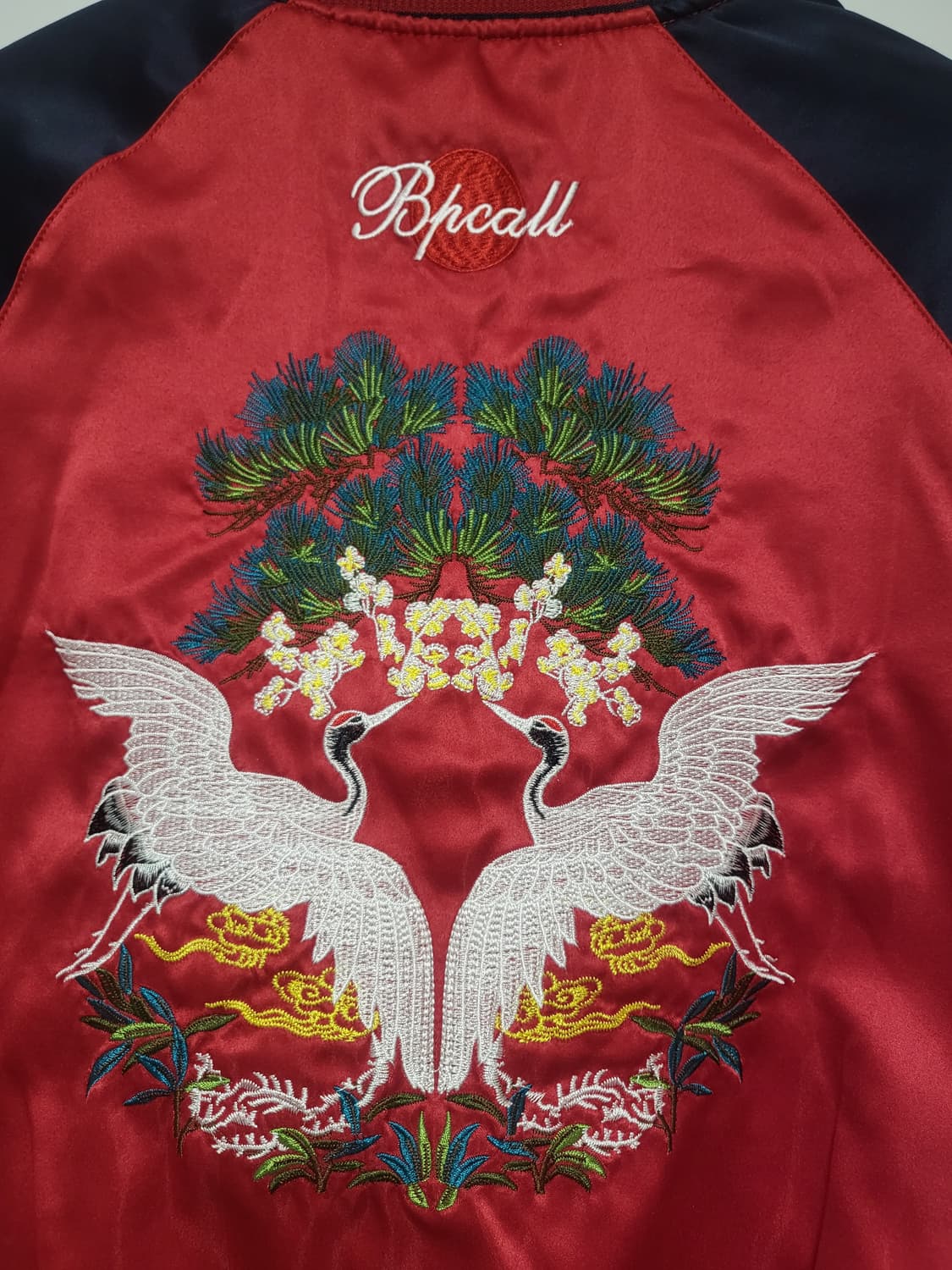 일본빈티지 리버시블 스카잔  상품이미지4