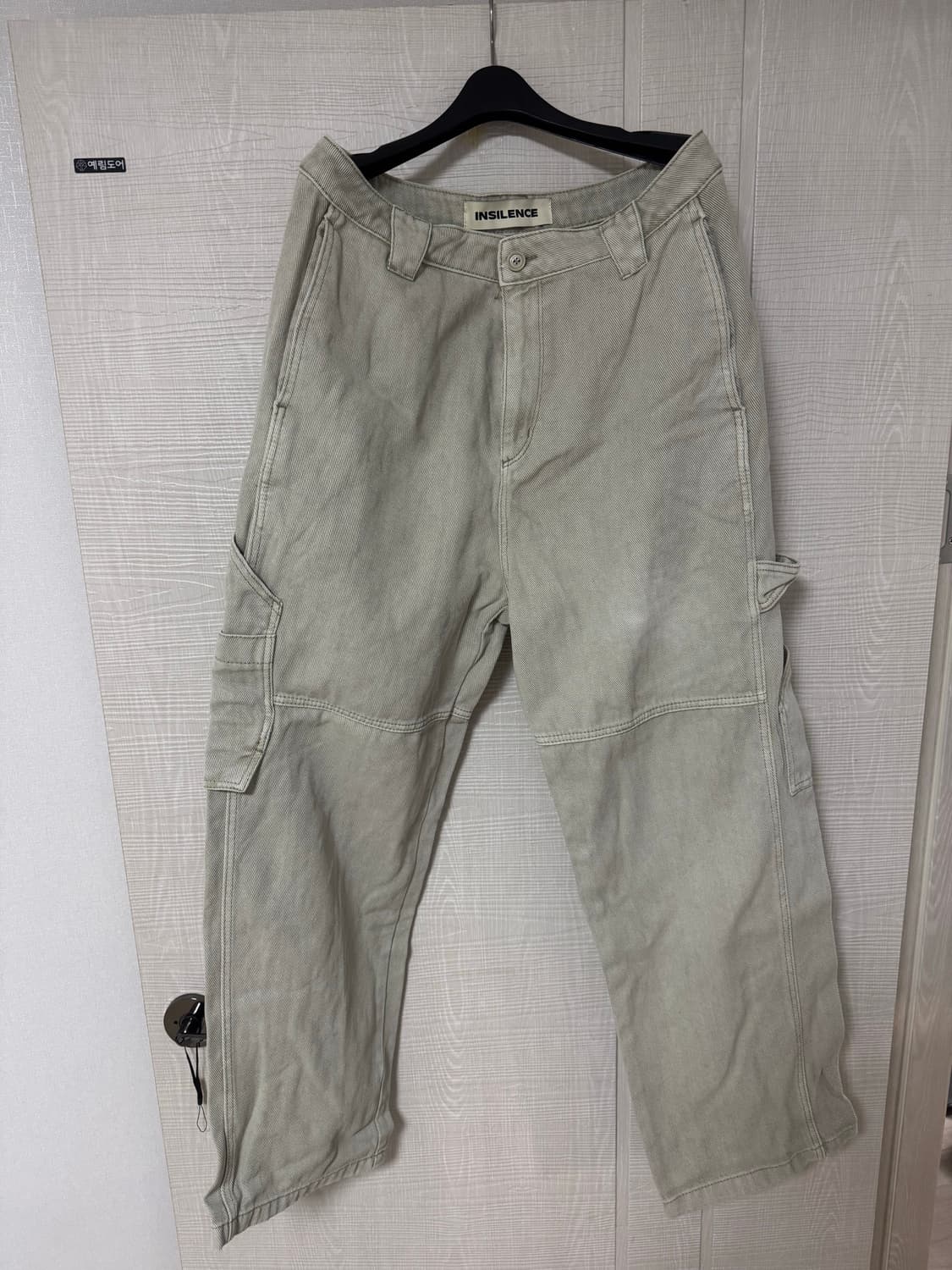 가먼트 다이드 페인터 팬츠 BEIGE 상품이미지2