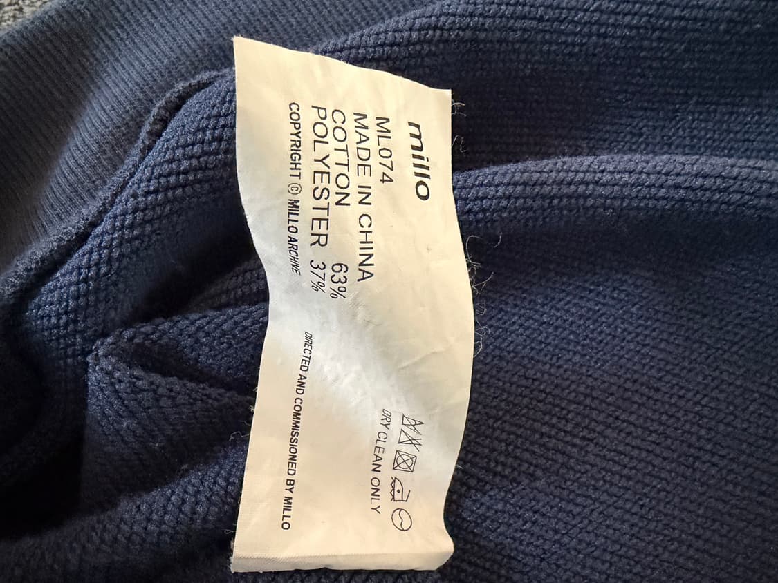 밀로 반집업 맨투맨 상품이미지3