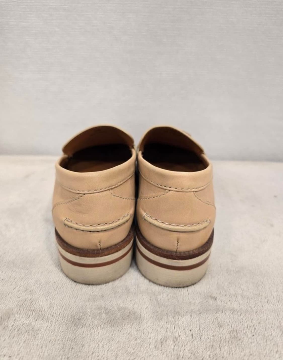 쿠에른 CUEREN 보스톤01 태슬 로퍼 단화 베이지 230~235 상품이미지5