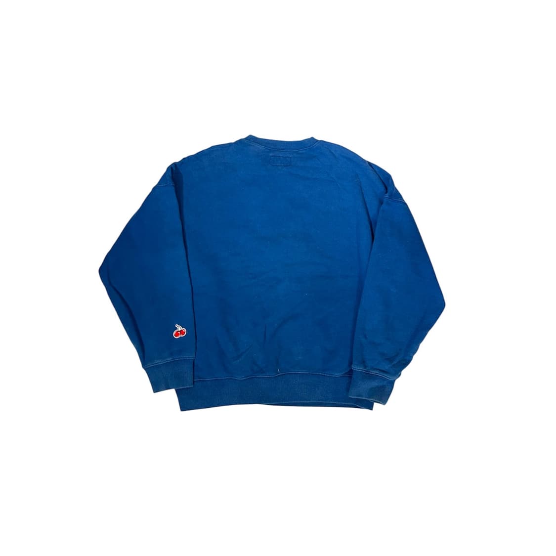 키르시 블루 빈티지 오버핏 체리 자수 맨투맨  상품이미지5