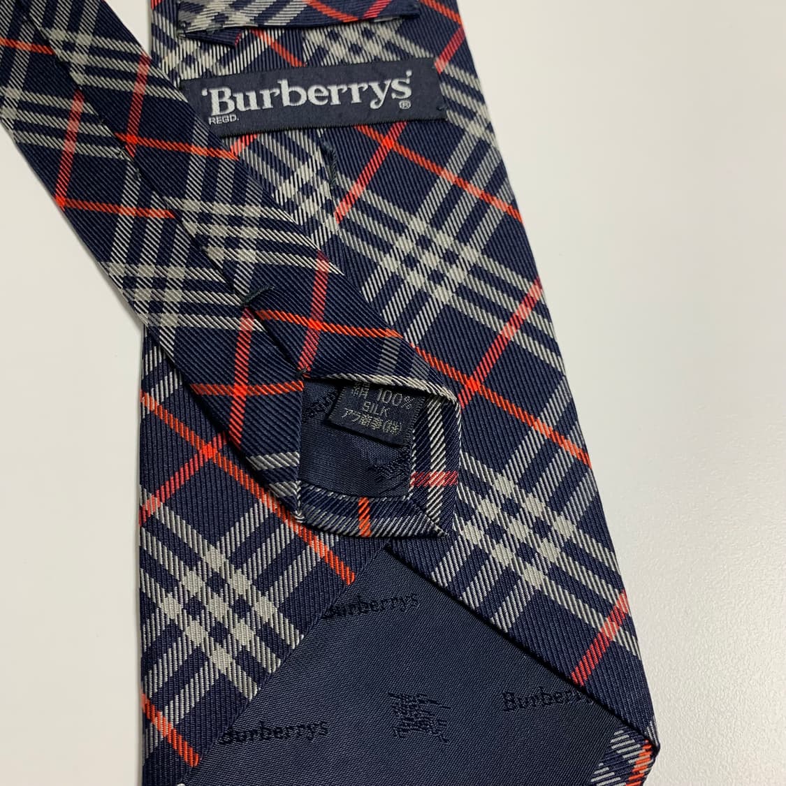 버버리(BURBERRY) 노바체크 혼주넥타이 명품 A등급 9.5cm 상품이미지6