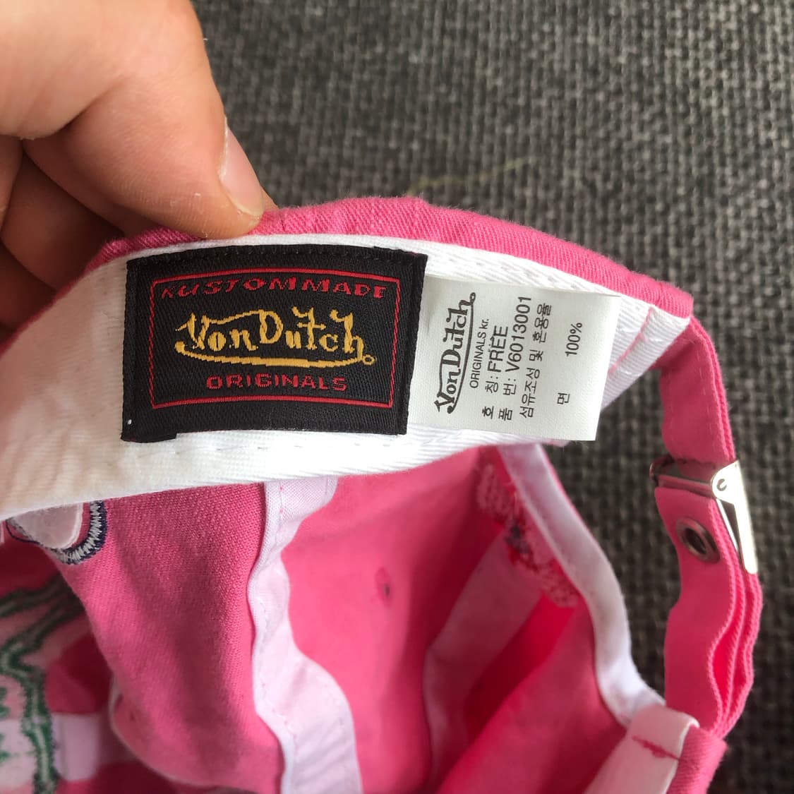 [F] Von Dutch 빈티지 볼캡 상품이미지7