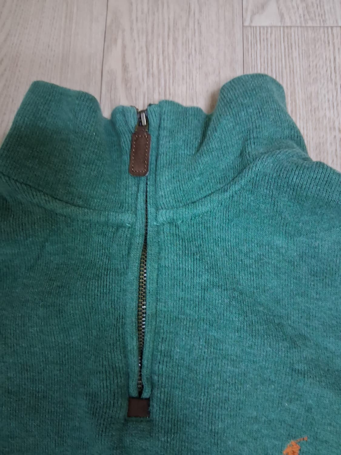 폴로 하프집업 니트 M(100) 상품이미지3