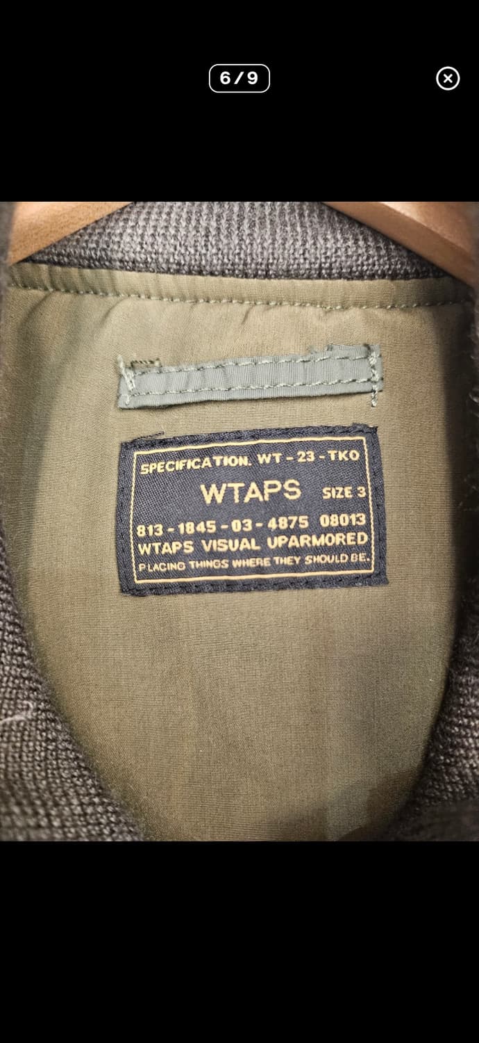 wtaps 항공점퍼 상품이미지6