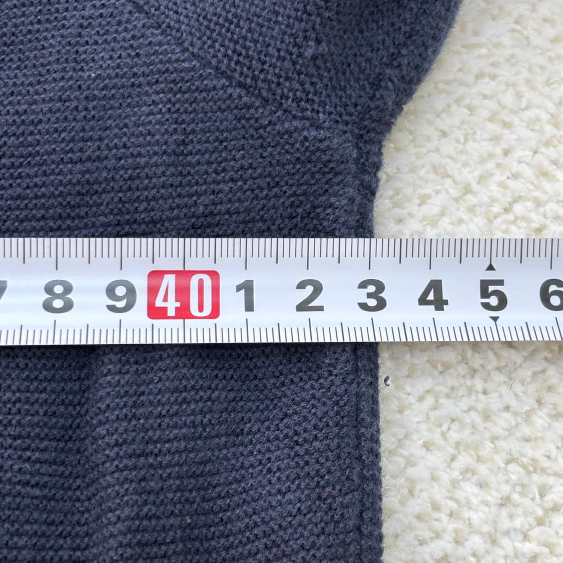 M U.S폴로 네이비 니트 반팔 티셔츠 0304E 상품이미지7